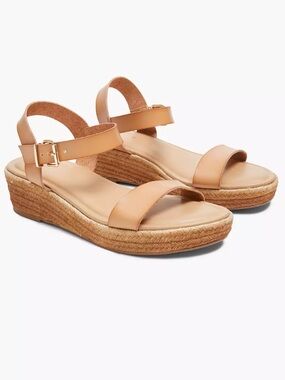 🆕 Lane Bryant Sz 9 Wide Boho Bliss Dream Cloud  Ombre Espadrille Wedge Sandals